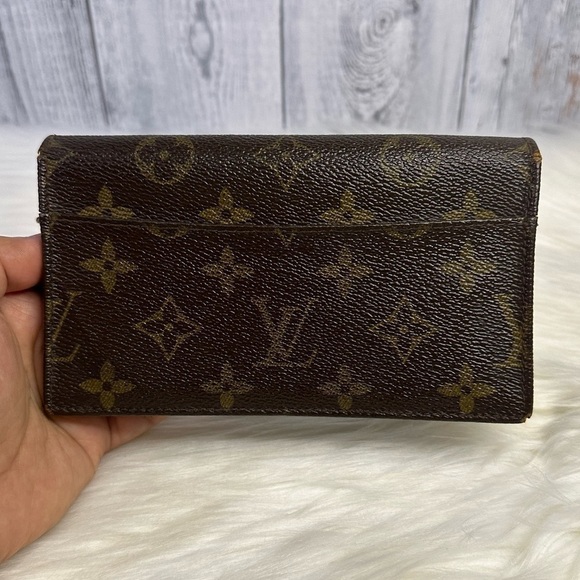 LOUIS VUITTON rare vintage zip wallet in monogram - Picture 4 of 17